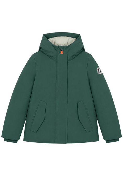 Giubbino bambino verde imbottito SAVE THE DUCK | J33054G/MVERDE